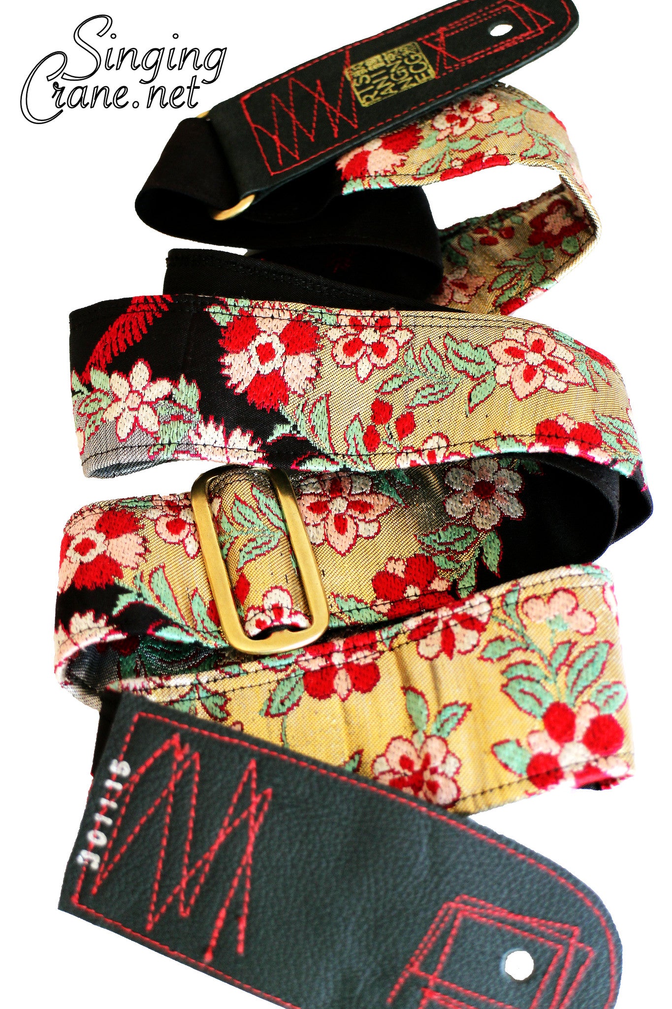 Singing Crane - Beautiful guitar strap - SC101115 : Roiro-original [only available on Reverb] 