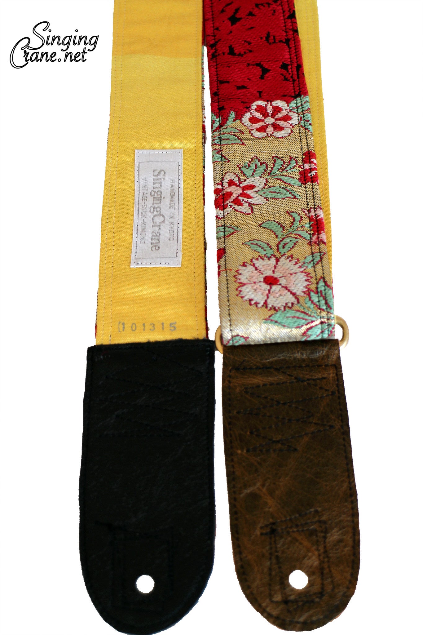 Singing Crane - Beautiful guitar strap - SC101315 : Roiro-yellow 
