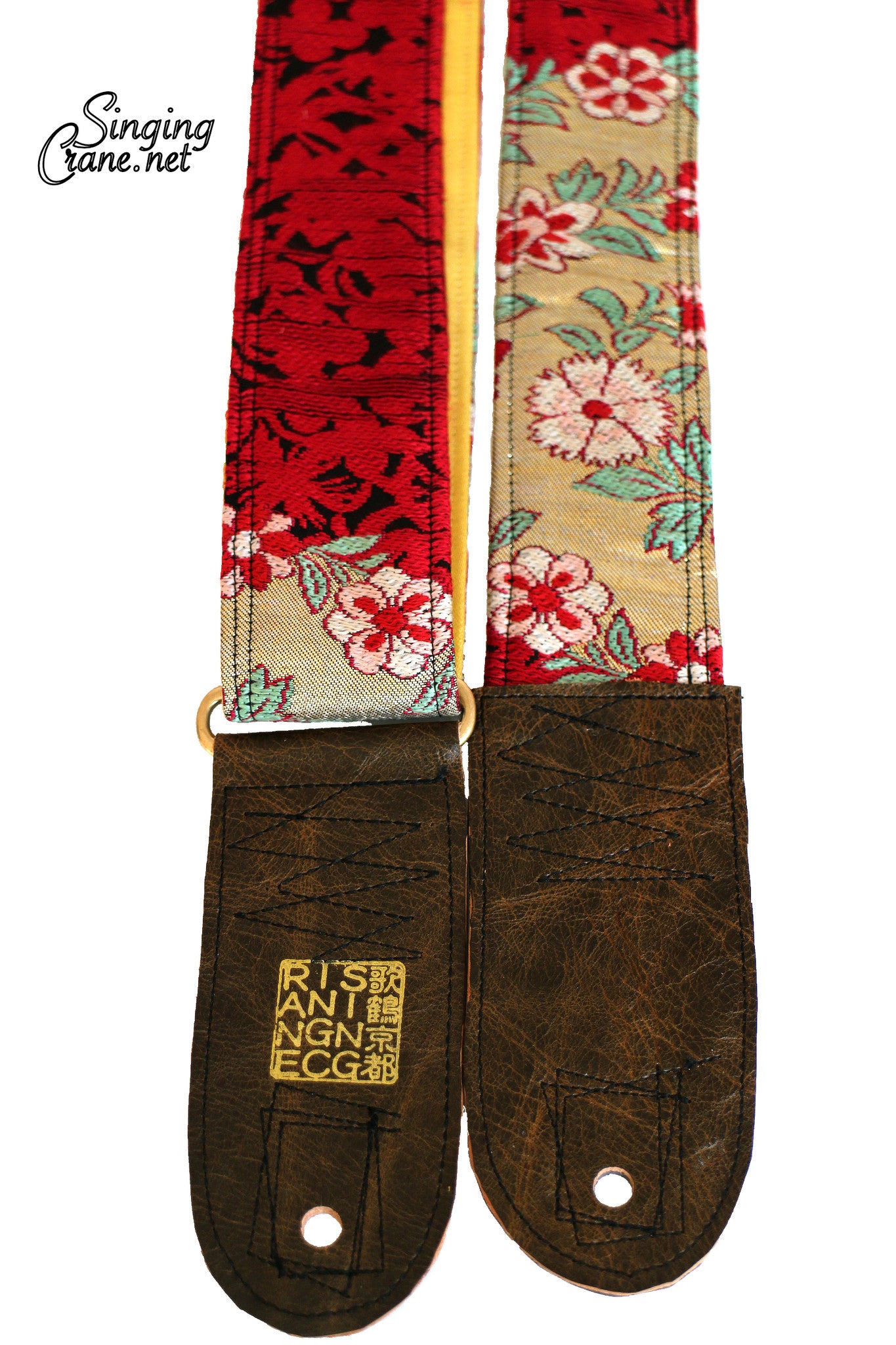 Singing Crane - Beautiful guitar strap - SC101315 : Roiro-yellow 