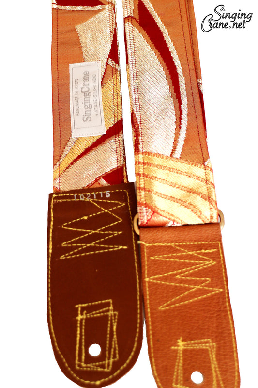 Singing Crane - Beautiful guitar strap - SC102115 : Beni-original 