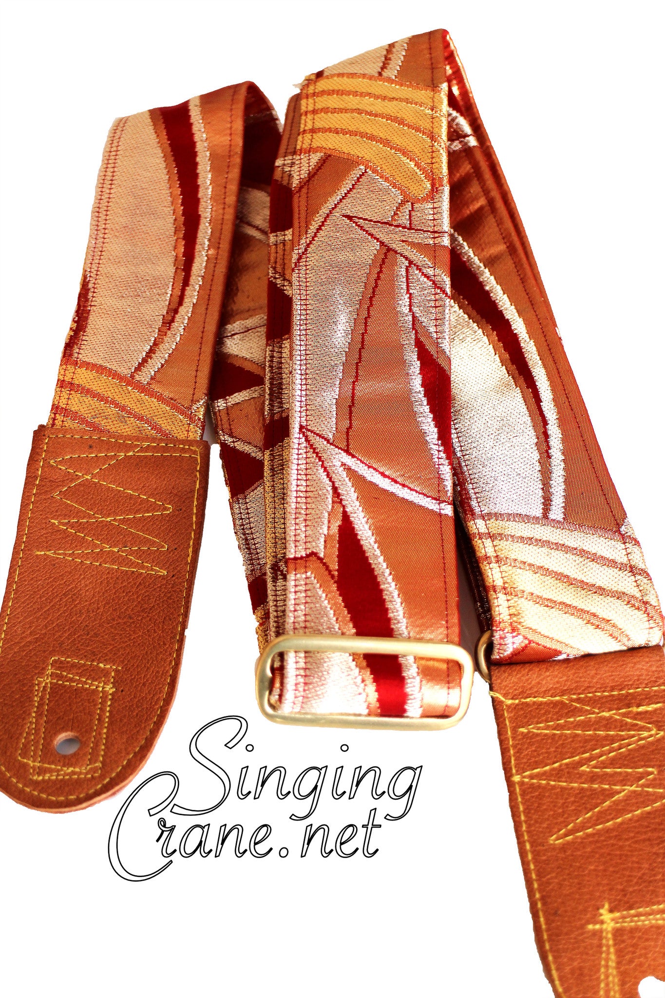 Singing Crane - Beautiful guitar strap - SC102115 : Beni-original 