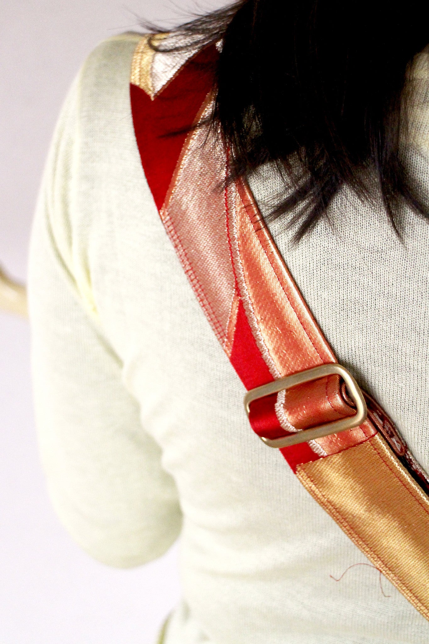 Singing Crane - Beautiful guitar strap - SC102215 : Beni-flower [only available on Reverb] 