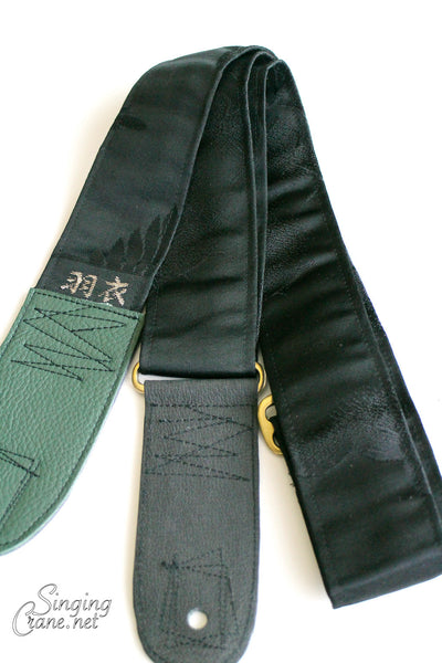 Singing Crane - Beautiful guitar strap - SC104115 : Shikkoku-original =SALE= 