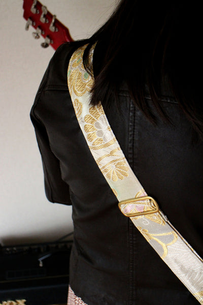 Singing Crane - Beautiful guitar strap - SC106115 : Unohana-original [only available on Reverb] 