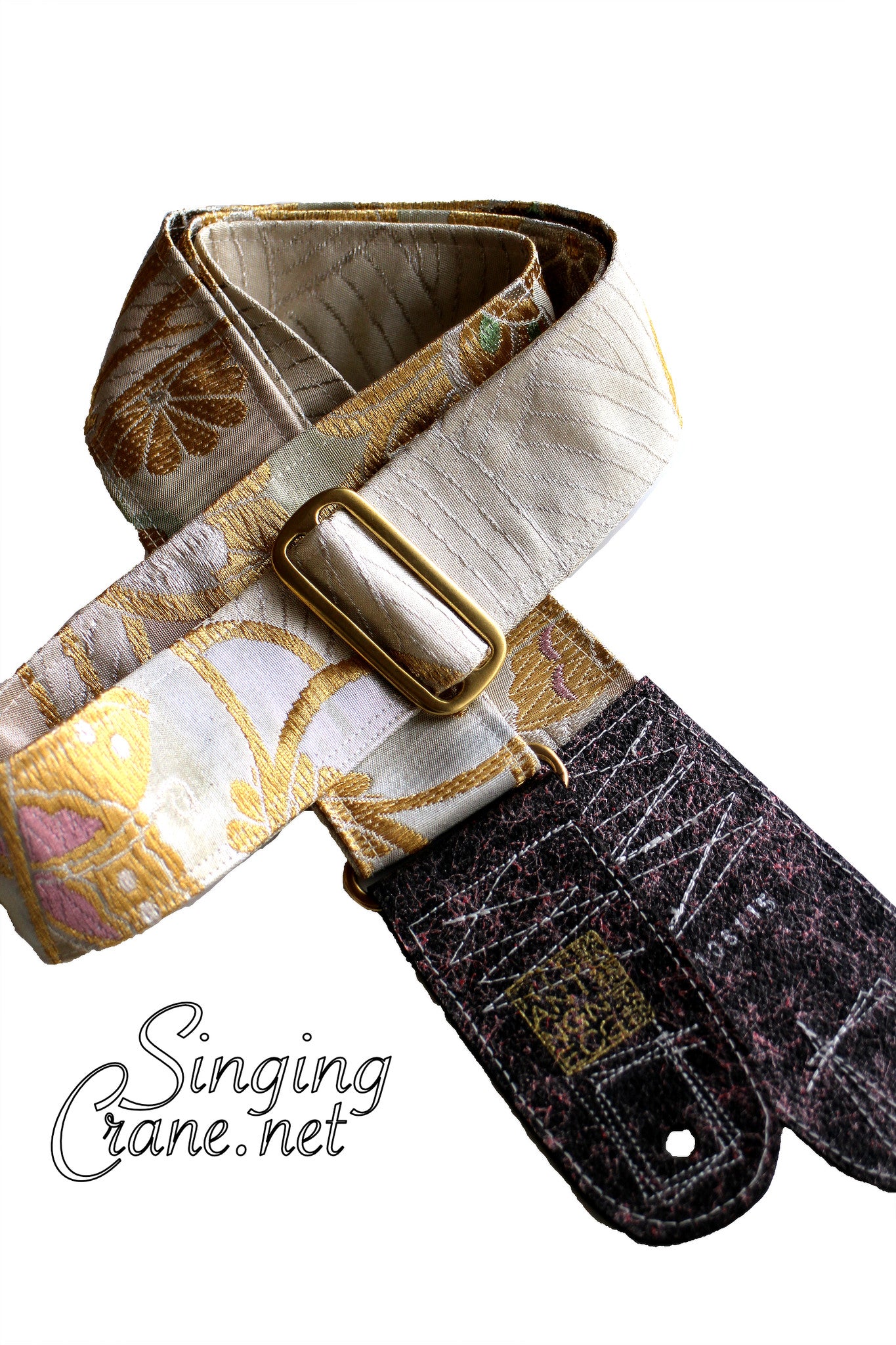 Singing Crane - Beautiful guitar strap - SC106115 : Unohana-original [only available on Reverb] 