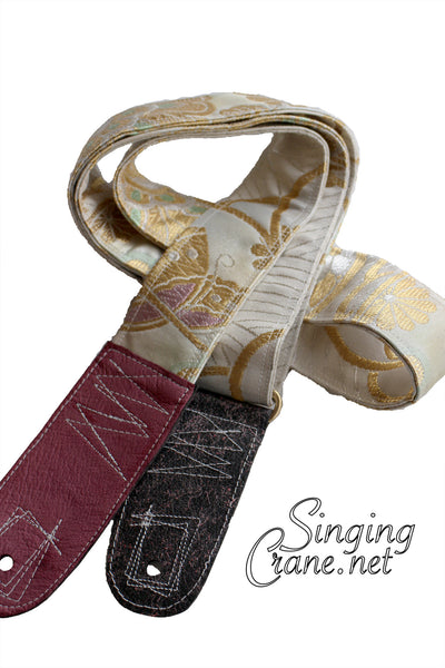 Singing Crane - Beautiful guitar strap - SC106115 : Unohana-original [only available on Reverb] 