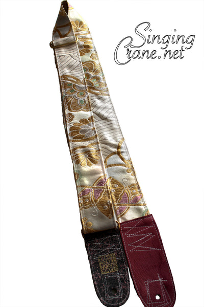 Singing Crane - Beautiful guitar strap - SC106115 : Unohana-original [only available on Reverb] 