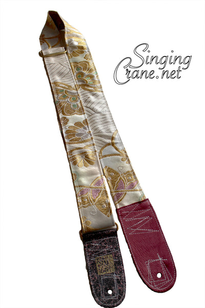 Singing Crane - Beautiful guitar strap - SC106115 : Unohana-original [only available on Reverb] 