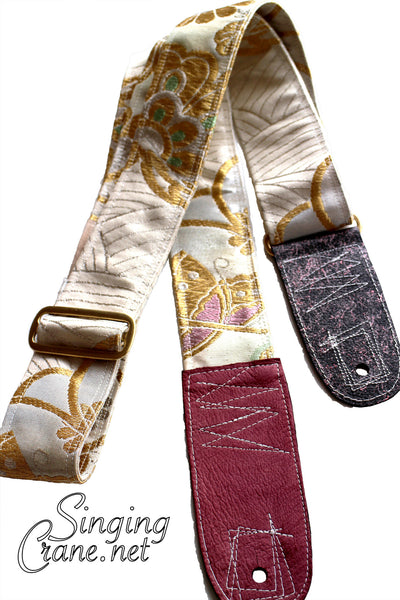 Singing Crane - Beautiful guitar strap - SC106115 : Unohana-original [only available on Reverb] 