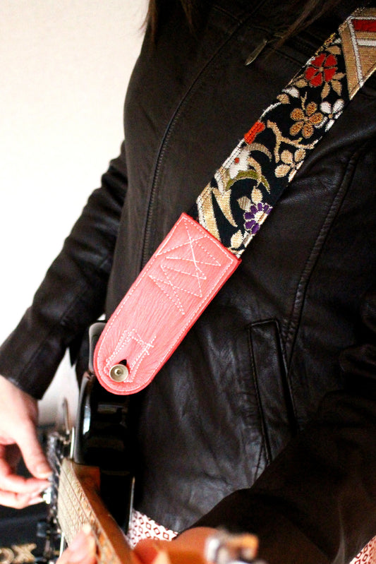 Singing Crane - Beautiful guitar strap - SC107115 : Nurebairo-original 